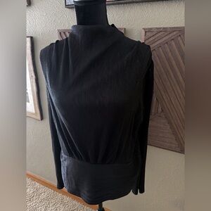 Elegant Black Shimmer Women's Top from Ann Taylor new with tags